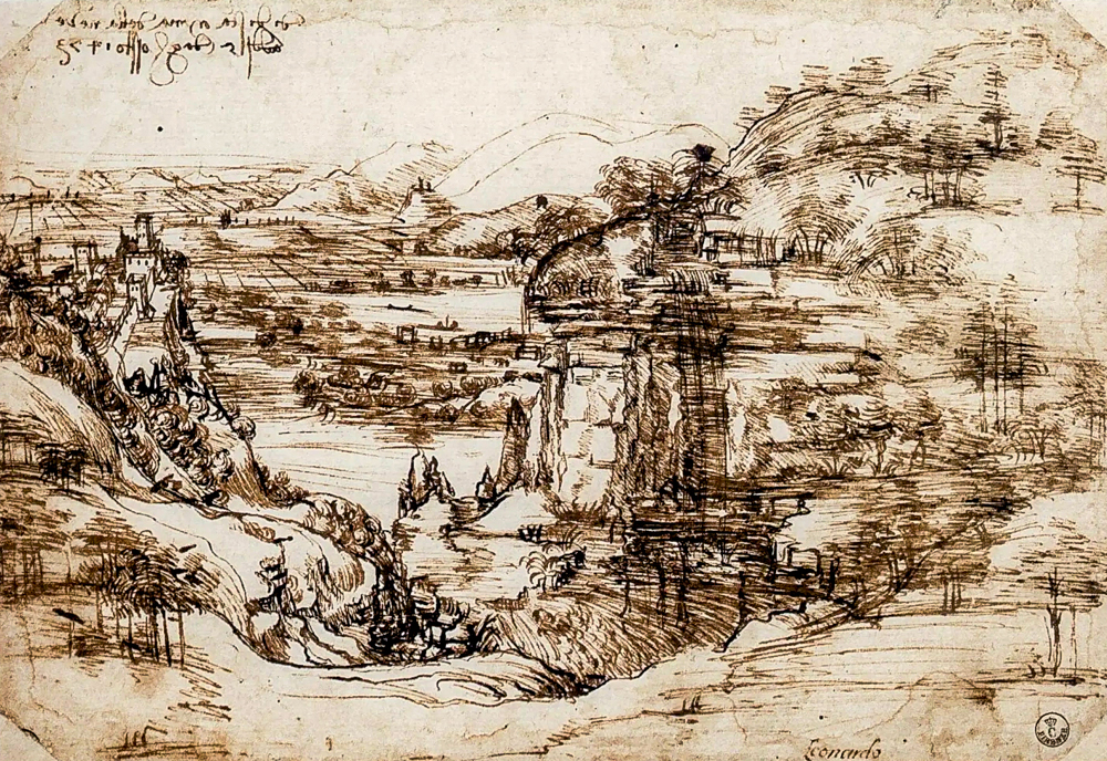 07列奥纳多·达·芬奇《阿诺河谷的风景》-编辑 拷贝.jpg