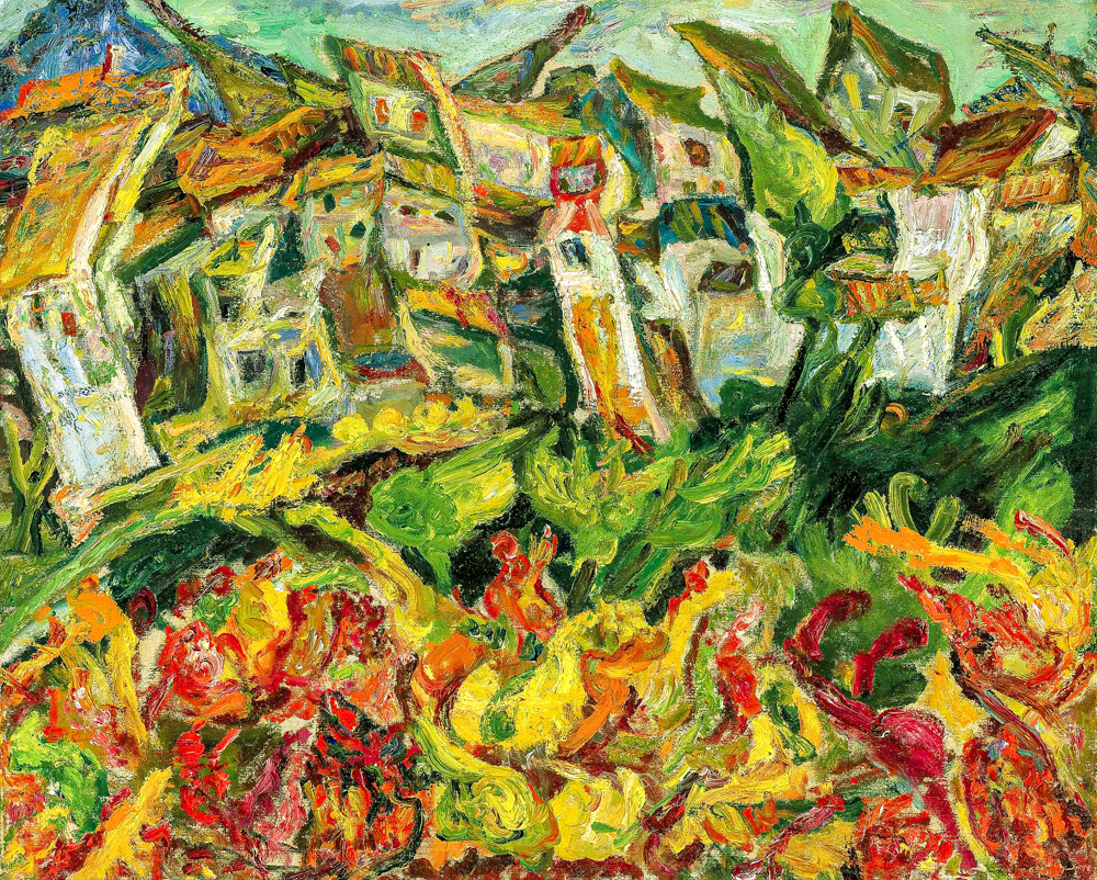 90柴姆·苏丁《尖屋顶的房屋》-编辑 拷贝.jpg